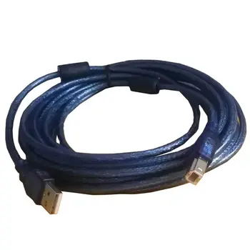  1,5 M 2M 3M 5Meter de Extensie USB de Imprimare Cablu Viteza 2.0 Cablu Pentru Imprimantă Scut Magnetic Inel pentru Tun Epson HP Toshiba