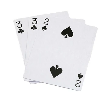  1 Buc 3 Cărți Monte Carte De Magie Trei Card Poker Monte Card Truc Clasic Trucuri Magice Pentru Close Up Magic Iluzie