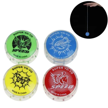  1 buc Colorat Magic Yoyo Mingea Jucării Pentru Copii Ușor de Transportat yo-yo Partid Jucărie Băiat Clasic Amuzant Yoyo Mingea Jucarii Cadou de Plastic
