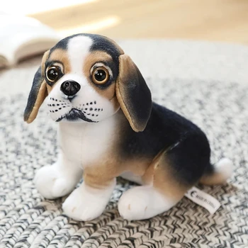  1 buc Simulare de Înaltă Calitate Dalmatian Pug Câine Jucărie de Pluș Umplute Coreea de Realiste Buldog Catelus Papusa Casa Decor Copii Cadou