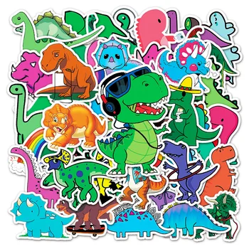  10/30/50PCS Dinozaur Drăguț desen Animat Anime Autocolante Estetice Laptop Telefon Sticla de Apa Impermeabil Graffiti Autocolant Decal Copil Cadou