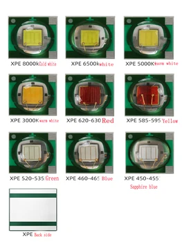  10BUC/Lot 3W XPE 3535 LED High Power, LED-Rece/Cald/Neutru Alb/Rosu/Galben/Verde/Albastru Culoare Pentru Lanterna Biycle Lumina