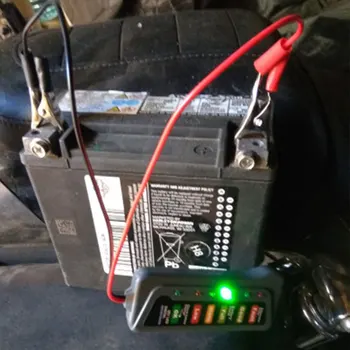  12V Auto Digital Baterie Alternator Tester cu 6 Lumini LED-uri de Afișare a Bateriei Auto Tester Instrument de Diagnosticare Auto