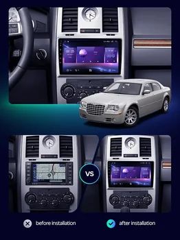  13.3 Inch Android 12 Radio Auto Șeful Unității Pentru Chrysler 300C 2004-2020 Tesla Auto Stereo DSP Multimedia Navigatie GPS Carplay