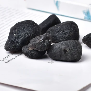  1bucată 5-40g Naturale cehă Sticlă Neagră Meteorit Rock Minerale de Cuarț Neregulate de Energie Decor de Piatră Colecta Cadouri Suveniruri