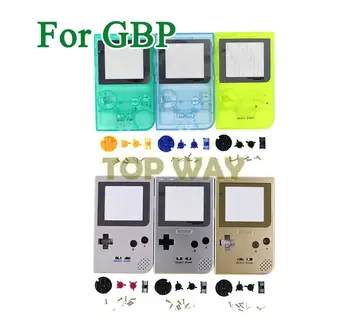  1set Caz de Înlocuire carcasa de Plastic Acoperire Pentru Nintendo Gameboy-ul de Buzunar, Consola de jocuri Pentru GBP Consola Luminos de Locuințe