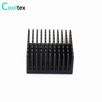  2 buc 40x40x20mm radiator Aluminiu Extrudat negru radiator radiator pentru Electronice LED 3D printer disipare a căldurii de răcire