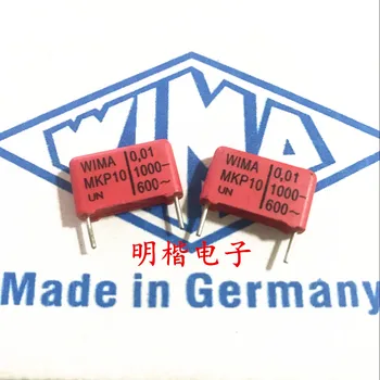  2020 vânzare fierbinte 10buc/20buc Germania WIMA condensator MKP10 1000V 0.01 UF 103 1000V 10nf P: 15mm Audio condensator transport gratuit