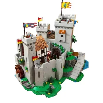  2022 Noi 10305 Produs Limitat Rege Cavaler Castel Castel Medieval Model De Bloc De Asamblare
