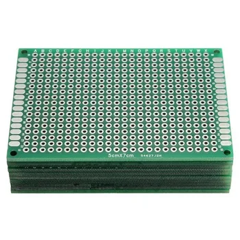  20BUC 5x7 4x6 3x7 2x8cm Dublu Partea Prototip Diy Universal Circuit Imprimat PCB Bord Protoboard Pcb Kit Breadboard Set