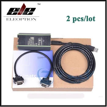  2x Eleoption PLC Cablu pentru Siemens S7 200/300/400 6ES7 972-0CB20-0XA0 USB-MPI+ PC USB-IPP