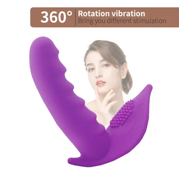  360 de Grade de Rotație Dildo Vibrator Portabil de Sex Feminin de Control de la Distanță Jucărie Pantalon Vibratior Vagin G-spot Stimulator Adult Produs