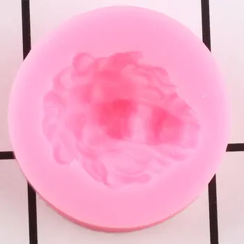  3D Cap de Leu Mucegai Silicon DIY Petrecere Bomboane de Ciocolata Lut Matrite Baby Cupcake Ziua Fân Tort Fondant Instrumente de Decorare