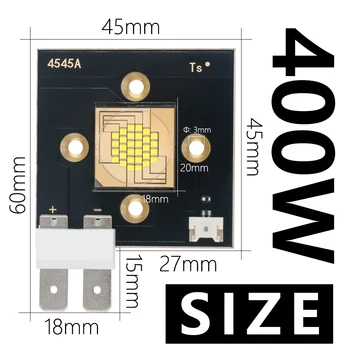  400W Putere Mare lumen Mare LED-uri Chip Șirag de mărgele Și Driver DC36V 12A Alb Rece 8000-8500K Pentru Distanță Lungă Etapă Luminile Reflectoarelor DIY