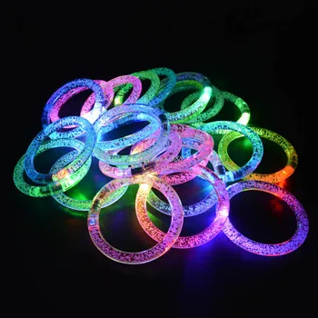  40pcs Aprinde Bubble Bratari Luminoase Brățară LED-uri Strălucire Petrecere Rave Jucărie Nunta, Ziua de nastere Bar Club Carnavalul de Crăciun Decorare