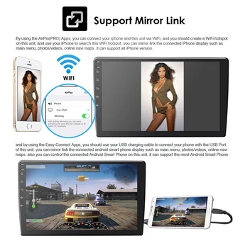  4G LTE 9 Inch 2G+32G 2 din Android 10 Masinii Nu DVD Player Pentru Suzuki Swift 2011-Radio Auto Multimedia GPS Navigatie
