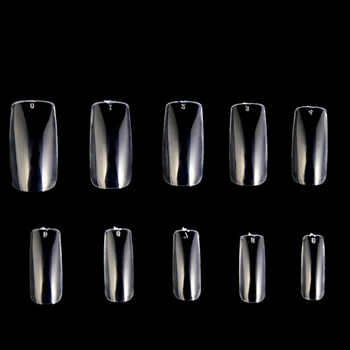  500pcs/100buc unghii false acoperire completă de unghii forma unghii false acril aeriene unghiile 10 dimensiune apăsați pe unghii