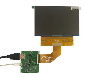  6.23 Inch 4k Mono, Ecran LCD cu HDMI, Placa de Rezoluție 3840*2400 Ecran LCD Pentru imprimantă 3D cu Port HDMI