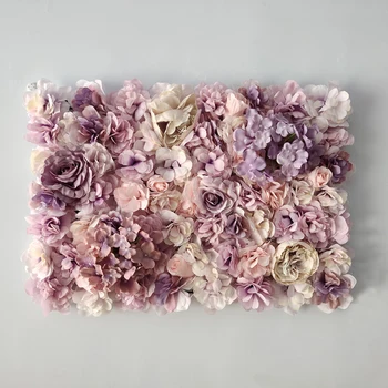  60x40cm flori artificiale DIY decorare nunta de flori panou de perete de mătase floare trandafir nunta de fundal de decor Personalizate