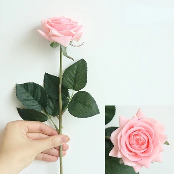  7Pcs Latex Trandafir Real Touch Flori Artificiale Acasă Decor Floral Buchet de Mireasa Petrecerea de Nunta Eveniment Decor Aranjament de Flori