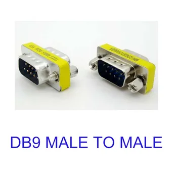  9 Pin RS-232 DB9 Male către Male Cablu Serial de Gen Changer Cuplaj de Adaptor nou NOU
