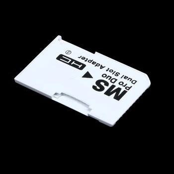  Adaptorul de card de memorie Dual Slot Pentru Micro SD SDHC TF pentru Memory Stick Card MS Pro Duo Reader Adaptor pentru windows /Mac os /Linux
