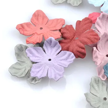  Amestecat Artificiale Flori tesatura Capac pentru Decor Nunta DIY scrapbooking muri tăiate 50pcs 30mm CP1559