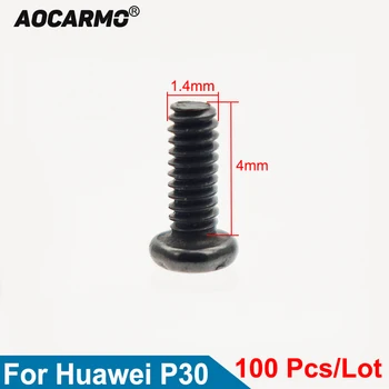  Aocarmo 100buc/Mult în Interiorul plăcii de bază Cadru Șurub 1.4*4.0 mm Șuruburi Pentru Huawei P30 TL00 ELE-AL00