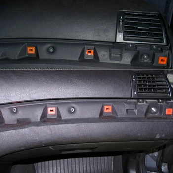 Apktnka Consola centrala de Bord Dash Benzi Tapiterie Insertii Clipuri Garnituri de Fixare Catarame de Fixare Fixare Pentru BMW E46 M3 E65 E66