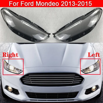  Auto Frontal Capac pentru Faruri Pentru Ford Mondeo 2013-Auto Far Abajur Lampcover Cap Lampa Lentile de sticlă Coajă Capace