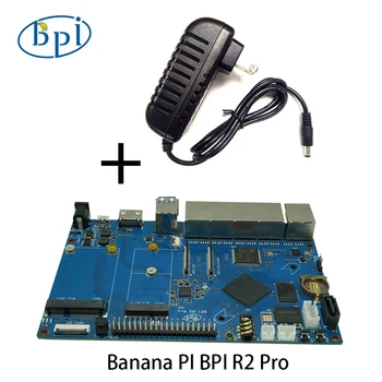  Banana Pi BPI-R2 Pro Cu carcasa de Metal de Alimentare Rockchip RK3568 Quad-core 16GB eMMC Flash 2G DDR3 Opensource Router Demo de Bord