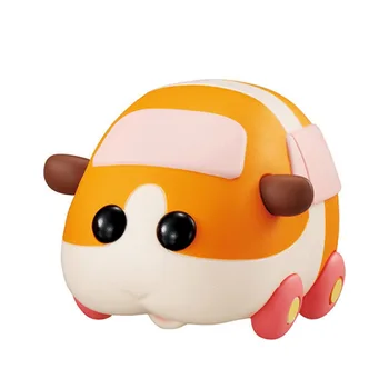  Bandai Gashapon Jucărie Capsulă Gacha Gachapon Shell-mai PUI PUI de cobai Masina Cart Hamster Jucărie