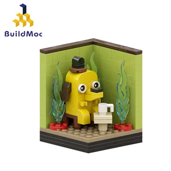  Buildmoc Idei Creative, Acest lucru este Bine de Câine Cățeluș Animalele MOC Blocuri Truse de Jucarii pentru Copii, Cadouri pentru Copii Jucărie 128PCS Cărămizi