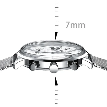  Bărbați Moda de Lux Concept Unic Ceasuri 2022 Casual Sport Ultra Subțire Golful Cuarț Ceas Pentru Bărbați Ceasuri Relogio Masculino