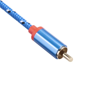  Cablu HiFi Stereo de 3,5 mm la 2RCA Cablu Audio de 3.5 mm cu Cablu Audio 2RCA AUX Jack 3.5 Y Splitter pentru Amplificatoare