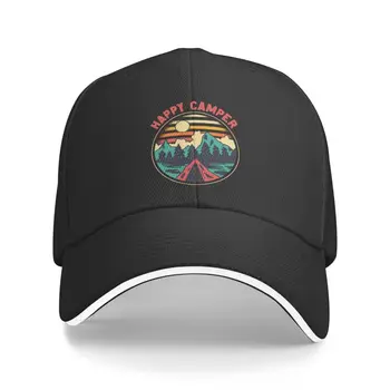  Clasic Unisex Retro Fericit Șapcă de Baseball Adult Aventură Distractiv de Camping Reglabil Tata Hat pentru Barbati Femei Hip Hop