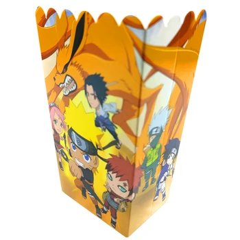 Copil de Dus la Petrecerea de Ziua Copii Băieți Favoruri Ninja Tema Bomboane Cutie de Carton Cutii de Popcorn Decoratiuni Evenimente Consumabile 6pcs/lot