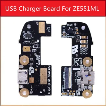  De Vânzare la cald Reale de Încărcare USB Microfon Conector PCB Port Jack de Bord Pentru Asus Zenfone 2 ZE551ML Z550ML 5.5