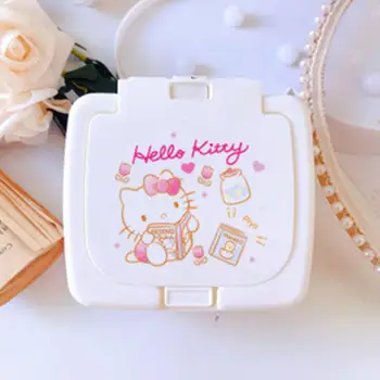  Desene Animate Hello Kitty Hello Kitty Kuromi Cinnamoroll Desktop Bomba Acoperi Mini Cutie Depozitare Tampon De Bumbac Articole De Clasificare StorageBox