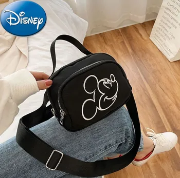  Disney Mickey Noi Femei Umăr Geanta Messenger Brand de Lux pentru Femei de Moda Geantă de mână de Mare Capacitate Telefon Mobil Sac de Monede Walle