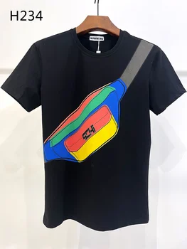  DSQ PHANTOM broasca TESTOASA de Vară 2021 Nou T-shirt pentru Bărbați de Imprimare de Moda din Bumbac Tricouri Respirabil Calitate Teuri H234