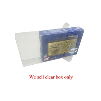  Ecran Transparent caz Pentru 3DSLL Japonia versiunea Limited Edition Cutie de Depozitare cutie de plastic PET