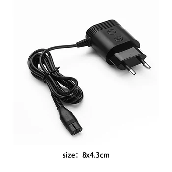  Electric 2-Dinte Încărcător UE Plug Încărcător Cablu de Alimentare Adaptor pentru Philips Shavers QG3250/QG3340/RQ350S1/YQ300