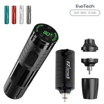  EZ EvoTech Wireless Baterie Tatuaj Pen Mașină EZ Inteligent Cip Personalizat cu Rotor Exterior fără Perii
