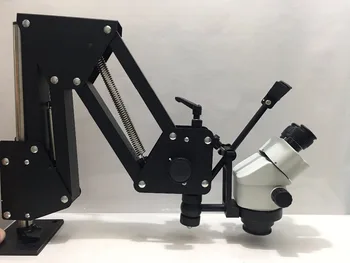  Face bijuterii Instrumente 7X-45X Gem Microscop cu Acrobatii Sta LED-uri de Lumină Inel Gratuit