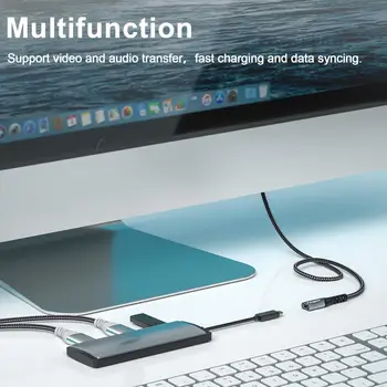  Fasgear USB C Cablu de Extensie USB 3.1 Gen 2 Type C Cablu Pentru MacBook Pro Comutator XPS Extensie USB 1.8 M