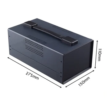  Fier de Electronice Proiect de Box în aer liber DIY Sârmă Cutie de Joncțiune Metal Carcasă de Plastic Panou Portabil Instrument Cabinetul de Caz