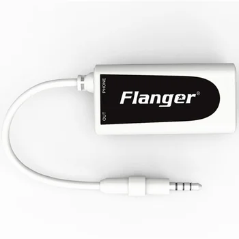  Flanger FC-21 Chitara/Bass pentru Smartphone converter vă conectați la APLICAȚIA efect chitara pedala de mare de moale pedale IOS și Android