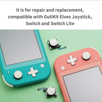  Gulikit NS28 Elfi Joystick-ul de Reparații Înlocuire pentru Nintendo Swith OLED NS Joycon (Nu Senzor cu Efect Hall Stick Analog)