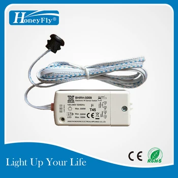  HoneyFly 3pcs IR Comutator Senzor 500W 100-240V (Max.100W Pentru Led-uri) Infraroșu Comutator Senzor de Mișcare Auto Inteligent On/off 5-10CM